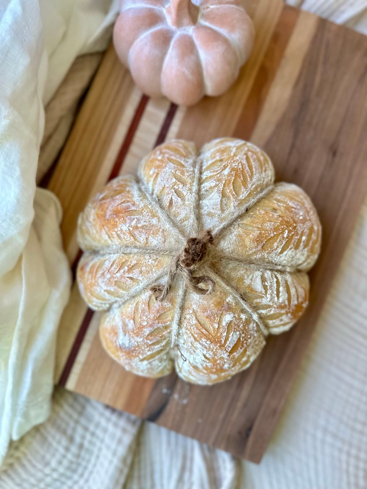 Fresh sourdough from a class session